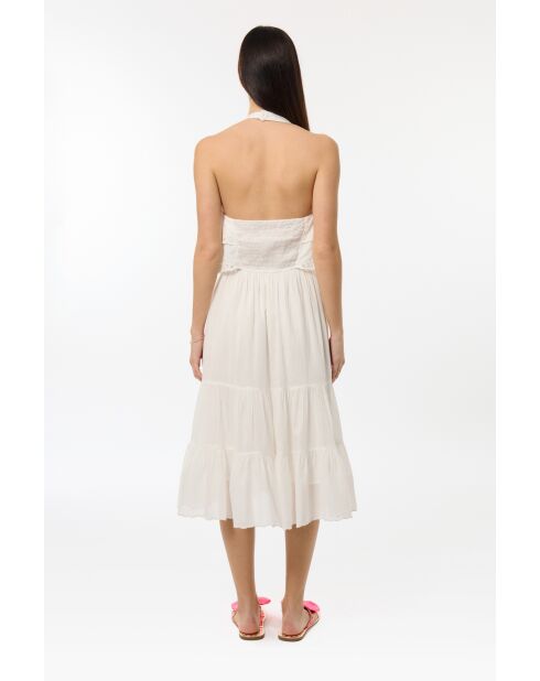 Weißes GB-Stickkleid