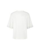 T-shirt broderie GB blanc