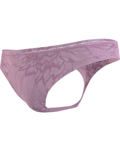 Cuerda de niebla morada