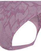 Cuerda de niebla morada