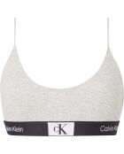 Reggiseno sfoderato grigio melange
