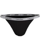 Bragas de hilo negro