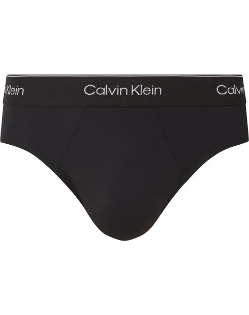 Slip hip brief noir