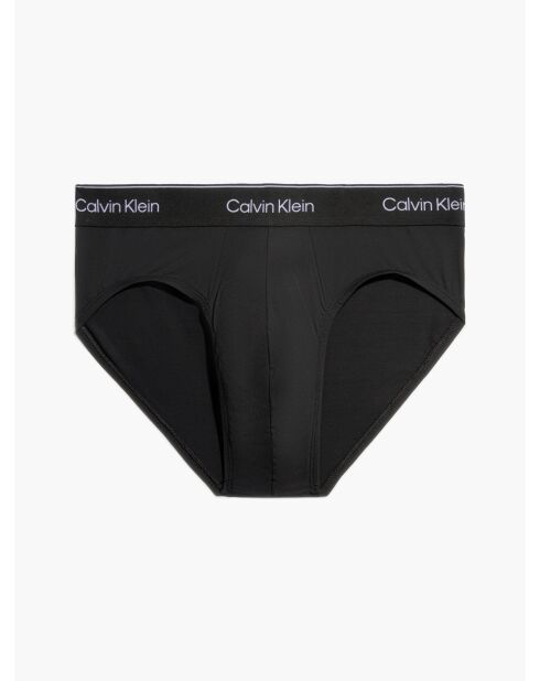 Slip hip brief noir