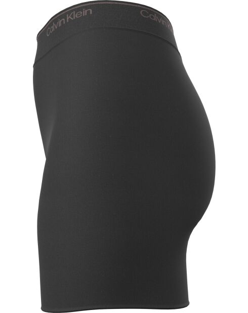 Nahtlose schwarze Oberschenkelstütze aus Baumwolle