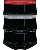 Lot de 3 boxers trunk taille basse noirs