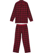 Pyjama Pantalon & Chemise à carreaux rouge