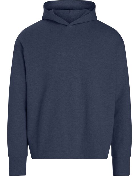 Sweat à capuche manches longues encre