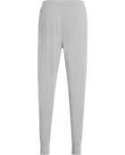 Jogging avec cordon de serrage gris moyen chiné