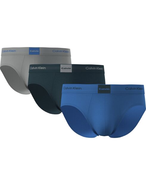 Lot de 3 slips multicolores