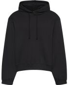 Sweat à capuche manches longues noir