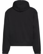 Sweat à capuche manches longues noir