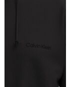 Sweat à capuche manches longues noir