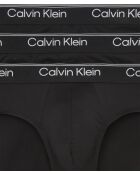 Lot de 3 slips noirs