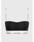 Diadema forrada en negro