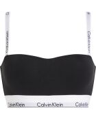 Diadema forrada en negro