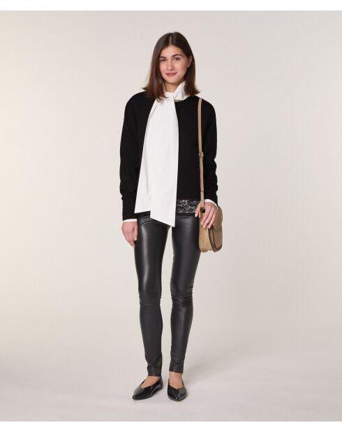 Pull Gwendoline en Laine noir