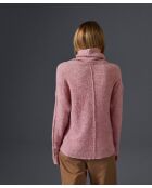 Pull Romi col amovible bois de rose