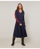 Pull Elsa en Laine mélangée bleu denim