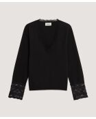 Pull Nora en Laine noir
