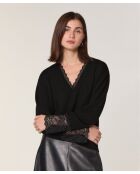 Pull Nora en Laine noir