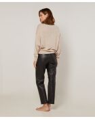 Pull Eugène en Laine mélangée beige