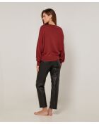 Pull Valéry en Laine mélangée rouge brique