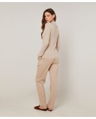 Pull Raymonde en Laine mélangée beige