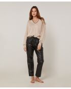 Pull Sibylle en Laine mélangée beige