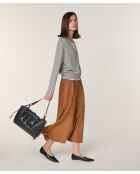 Pull Odile 100% Laine gris foncé