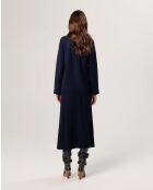 Chemise Cassis poches poitrine bleu nuit