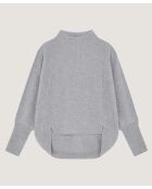 Pull Violaine en Laine & Cachemire gris