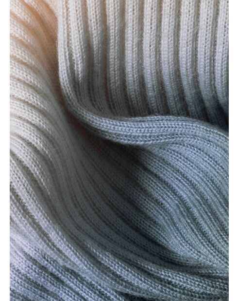 Gilet Maëlys 100% laine tie & dye beige chair