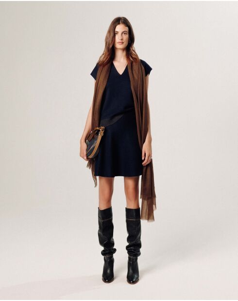 Jupe Lucinda patineuse bleu nuit