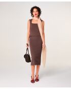 Pull Rita marron écorce