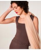 Pull Rita marron écorce