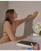 Robe Cynthia moulante boutons marron moka