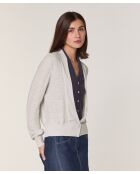 Gilet Marianne en Laine 2 En 1 blanc