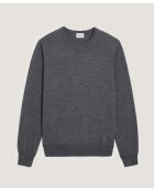 Pull Isaac 100% Laine gris foncé