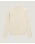 Pull Lucien 100% Laine blanc écru