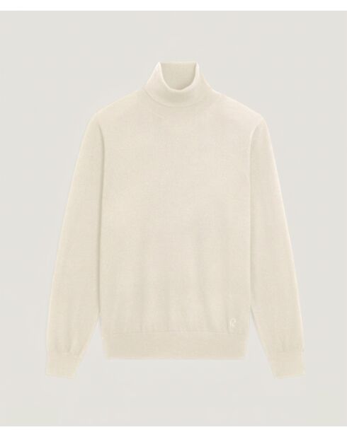 Pull Ismaël 100% laine blanc écru