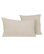 Housse de coussin en Lin & Coton Limy Naturel