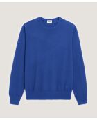 Pull Imran 100% Laine bleu azur