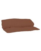 Housse de coussin en Lin & Coton Limy Mocaccino