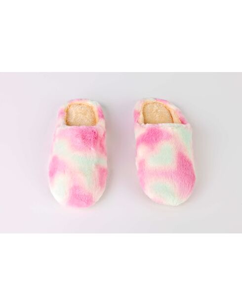 Chaussons Emie roses