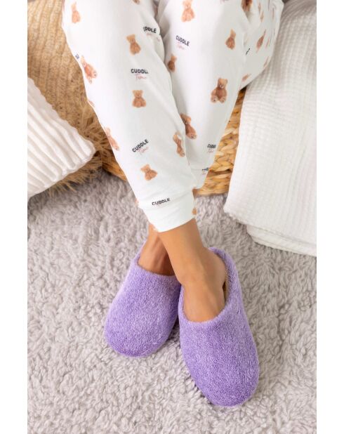 Chaussons Emelie Violets