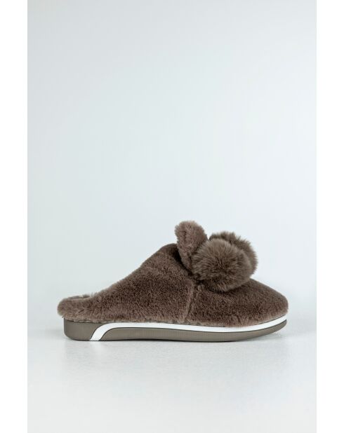 Chaussons Agate bruns