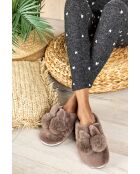 Chaussons Agate bruns