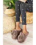 Chaussons Agate bruns