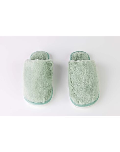 3 paires de Chaussons Annie verts